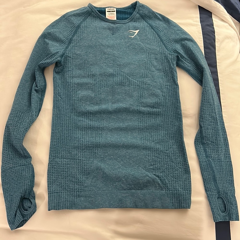 Womens Gymshark fitted workout long sleeve